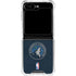 NBA Minnesota Timberwolves Distressed Galaxy Z Flip5 5G Clear Case