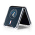 NBA Minnesota Timberwolves Distressed Galaxy Z Flip5 5G Clear Case