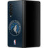 NBA Minnesota Timberwolves Distressed Galaxy Z Fold3 5G Skin