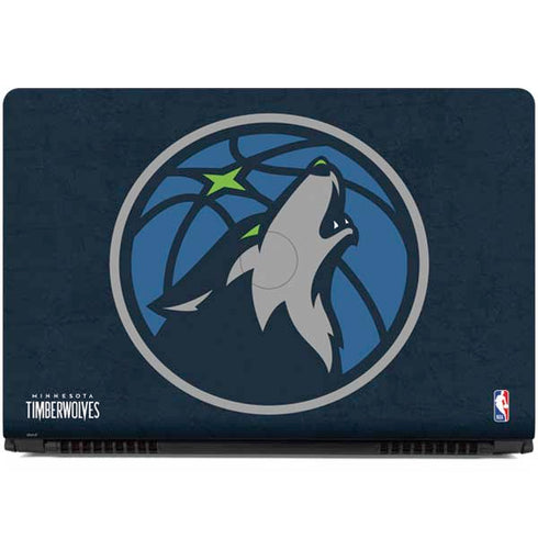 NBA Minnesota Timberwolves Distressed Dell Inspiron Skin