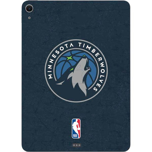 NBA Minnesota Timberwolves Distressed Apple iPad Air Skin