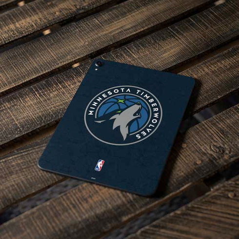 NBA Minnesota Timberwolves Distressed Apple iPad Pro Skin