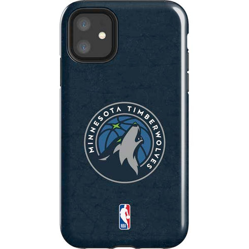 NBA Minnesota Timberwolves Distressed iPhone 11 Impact Case