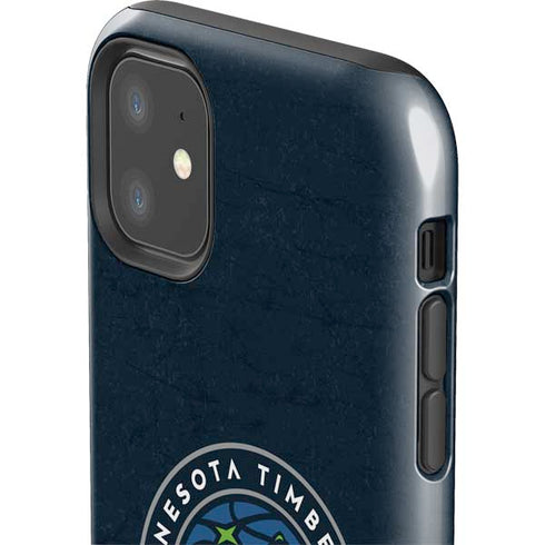 NBA Minnesota Timberwolves Distressed iPhone 11 Impact Case