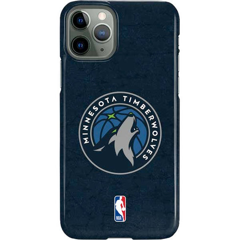 NBA Minnesota Timberwolves Distressed iPhone 11 Pro Lite Case