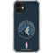 NBA Minnesota Timberwolves Distressed iPhone 12 Clear Case