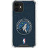 NBA Minnesota Timberwolves Distressed iPhone 12 Clear Case