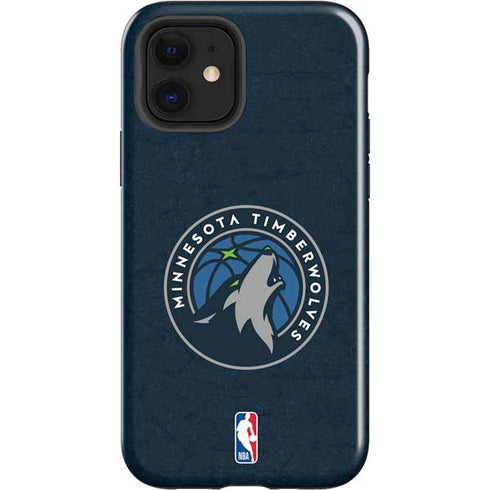 NBA Minnesota Timberwolves Distressed iPhone 12 Impact Case