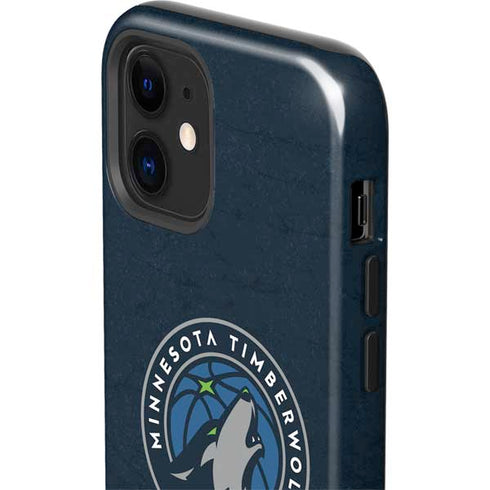 NBA Minnesota Timberwolves Distressed iPhone 12 Impact Case
