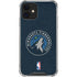 NBA Minnesota Timberwolves Distressed iPhone 12 Mini Clear Case