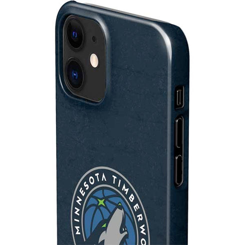 NBA Minnesota Timberwolves Distressed iPhone 12 Mini Lite Case