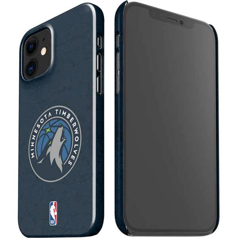 NBA Minnesota Timberwolves Distressed iPhone 12 Mini Lite Case