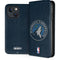 NBA Minnesota Timberwolves Distressed iPhone 13 Folio Case