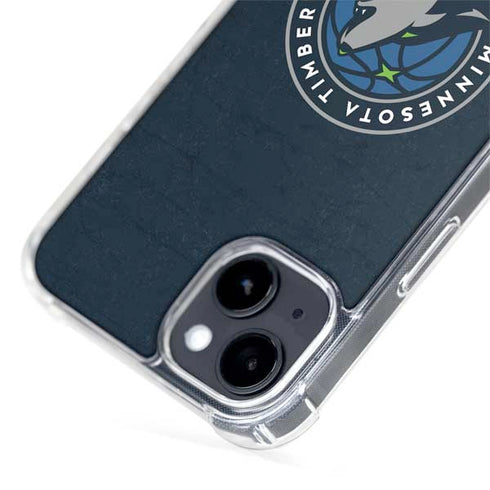 NBA Minnesota Timberwolves Distressed iPhone 13 MagSafe Case
