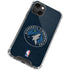 NBA Minnesota Timberwolves Distressed iPhone 13 Mini Clear Case
