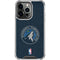 NBA Minnesota Timberwolves Distressed iPhone 13 Pro Clear Case