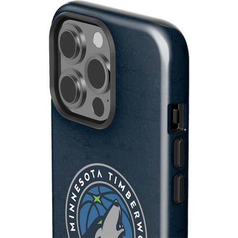 NBA Minnesota Timberwolves Distressed iPhone 13 Pro Impact Case