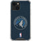 NBA Minnesota Timberwolves Distressed iPhone 14 Plus Clear Case