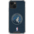 NBA Minnesota Timberwolves Distressed iPhone 14 Plus Clear Case