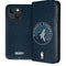 NBA Minnesota Timberwolves Distressed iPhone 14 Plus Folio Case