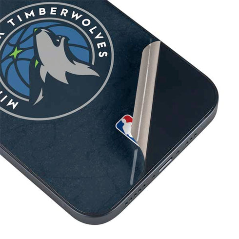 NBA Minnesota Timberwolves Distressed iPhone 14 Plus Skin