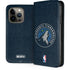 NBA Minnesota Timberwolves Distressed iPhone 14 Pro Folio Case
