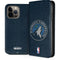 NBA Minnesota Timberwolves Distressed iPhone 14 Pro Max Folio Case