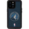 NBA Minnesota Timberwolves Distressed iPhone 14 Pro Max Waterproof Case