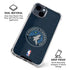 NBA Minnesota Timberwolves Distressed iPhone 15 Clear Case
