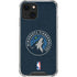NBA Minnesota Timberwolves Distressed iPhone 15 Plus Clear Case