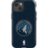 NBA Minnesota Timberwolves Distressed iPhone 15 Plus Impact Case