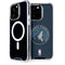 NBA Minnesota Timberwolves Distressed iPhone 15 Pro MagSafe Case