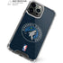 NBA Minnesota Timberwolves Distressed iPhone 15 Pro Max Clear Case