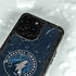 NBA Minnesota Timberwolves Distressed iPhone 15 Pro Waterproof Case