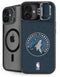 NBA Minnesota Timberwolves Distressed iPhone 16 Kickstand Case