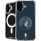 NBA Minnesota Timberwolves Distressed iPhone 16 Plus MagSafe Case