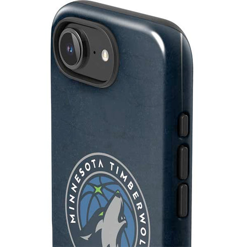 NBA Minnesota Timberwolves Distressed iPhone 16e Impact Case
