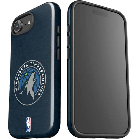 NBA Minnesota Timberwolves Distressed iPhone 16e Impact Case