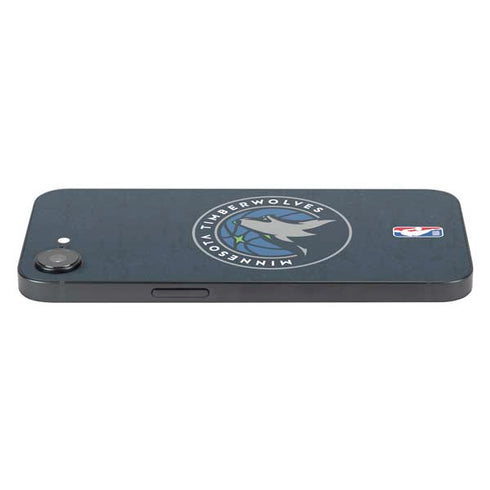 NBA Minnesota Timberwolves Distressed iPhone 16e Skin