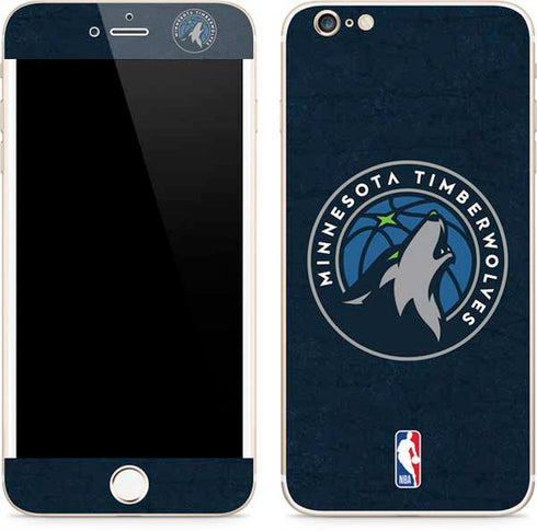 NBA Minnesota Timberwolves Distressed iPhone 6/6s Plus Skin
