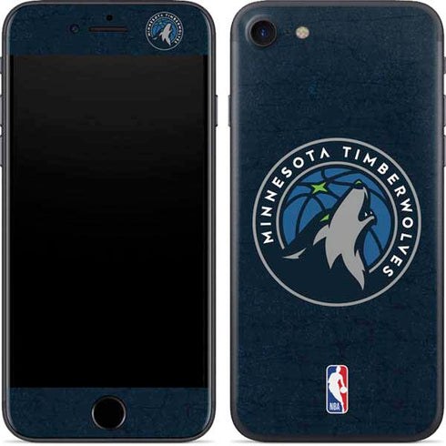 NBA Minnesota Timberwolves Distressed iPhone 7 Skin