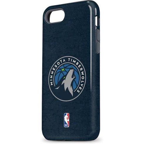 NBA Minnesota Timberwolves Distressed iPhone 8 Pro Case