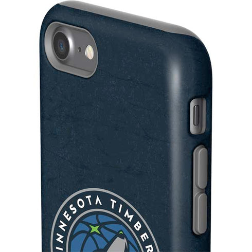 NBA Minnesota Timberwolves Distressed iPhone SE (2nd & 3rd Gen) Pro Case
