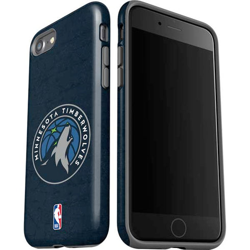 NBA Minnesota Timberwolves Distressed iPhone SE (2nd & 3rd Gen) Pro Case