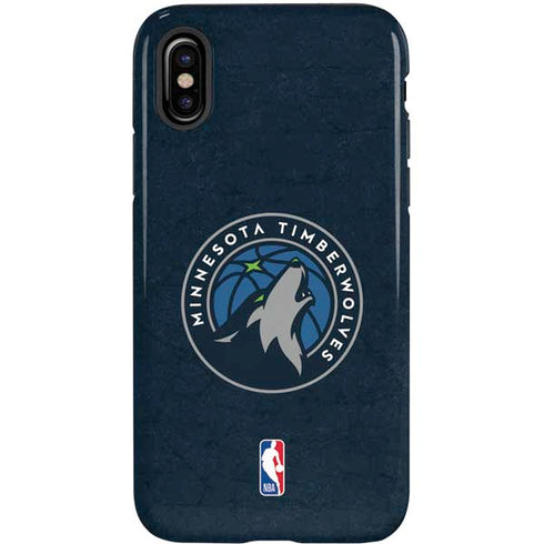 NBA Minnesota Timberwolves Distressed iPhone X Pro Case