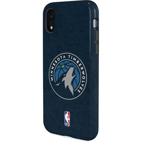 NBA Minnesota Timberwolves Distressed iPhone XR Pro Case