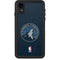 NBA Minnesota Timberwolves Distressed iPhone XR Waterproof Case