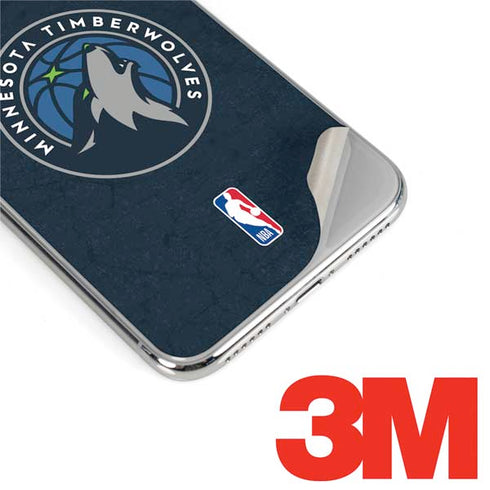 NBA Minnesota Timberwolves Distressed iPhone XS Max Skin