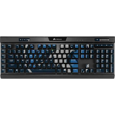 NBA Minnesota Timberwolves Distressed K95 RGB PLATINUM Mechanical Gaming Keyboard Skin
