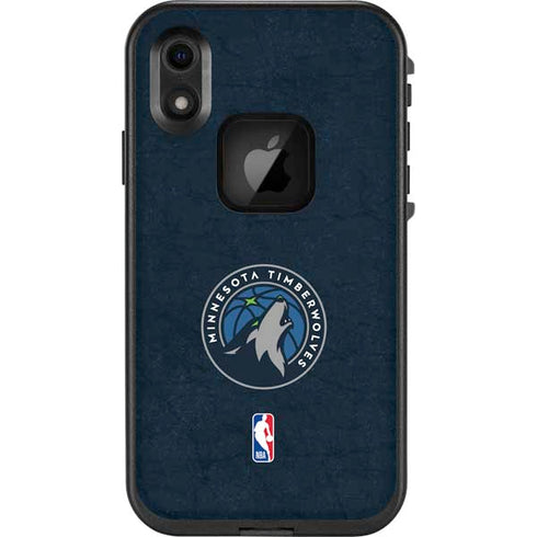 NBA Minnesota Timberwolves Distressed LifeProof Fre iPhone Skin